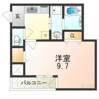フジパレス鳳中ノース【2階】の間取り