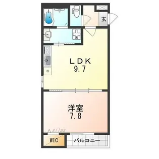 グランメゾンゆずり葉Ⅰ番館【1階】の間取り