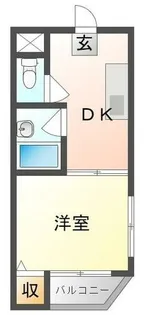 ヴィタ・オルバーナ【3階】の間取り