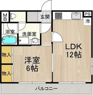 大正メゾン【2階】の間取り