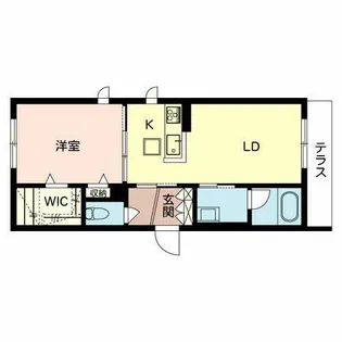 シャーメゾン Pulcino【0101号室】の間取り