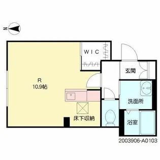 Cent―Livie【A0103号室】の間取り