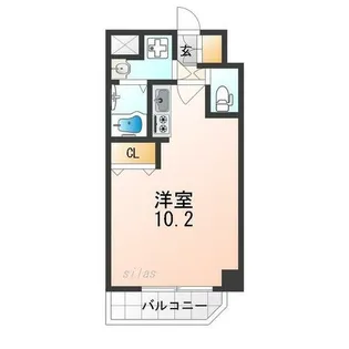 兵庫県尼崎市西本町8丁目【マンション】の間取り