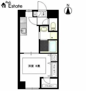 カーサナカムラ【3階】の間取り