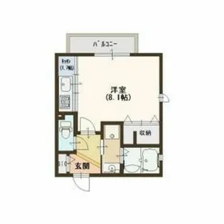 兵庫県尼崎市稲葉荘3丁目【アパート】の間取り