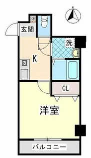 ラムール六甲山ノ手【1階】の間取り