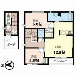 それいゆII【2階】の間取り