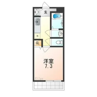 ラ・ユーミン松之浜【1階】の間取り