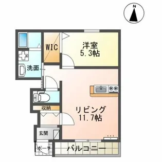 always【1階】の間取り