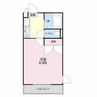 Laputa Y.Ⅱ【204号室】の間取り