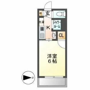 メゾン・ド・ラパン【3階】の間取り