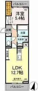 アンシャンテ中根【2階】の間取り