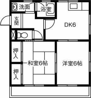 フローレンス西島【4階】の間取り