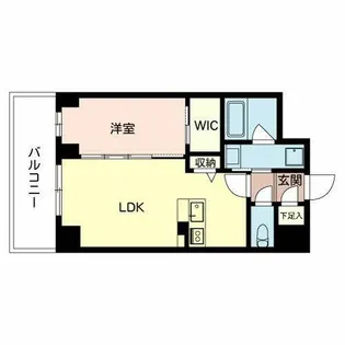 シャーメゾン上町台【0802号室】の間取り