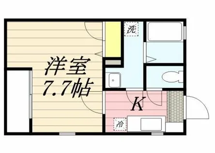 プライマリー久留米津福駅前【2階】の間取り