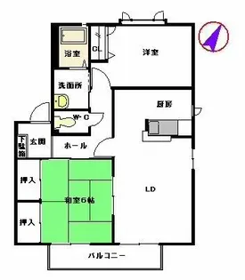 エティンセラー21 C棟【C0201号室】の間取り