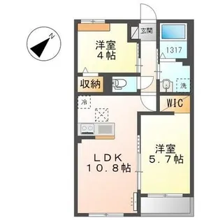 セレーノ【2階】の間取り