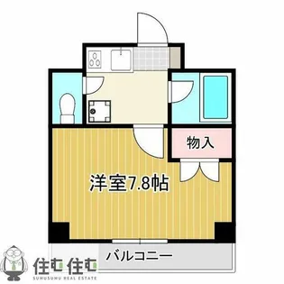 GBⅡ【101号室】の間取り