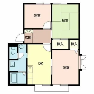 クレスト堺I・II.【1101号室】の間取り