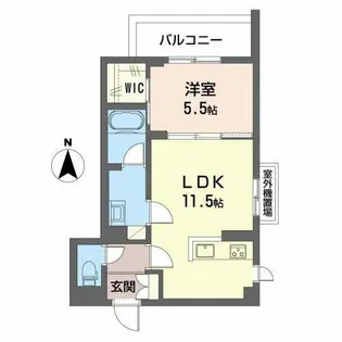 プラムベース【0202号室】の間取り