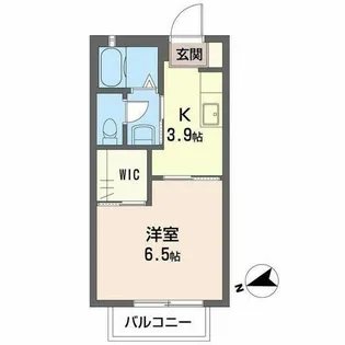 グランシード【2階】の間取り