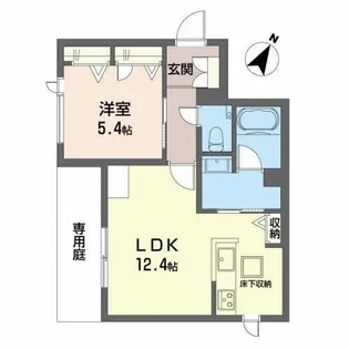グレイスコート神戸北野II【0103号室】の間取り