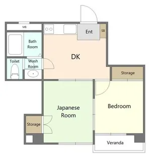 第3コーポリベラ【3階】の間取り