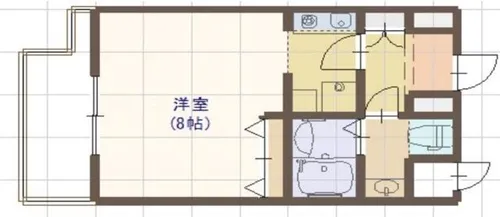 レグルス阿倍野【4階】の間取り