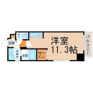 ミリオレビータ金山【7階】の間取り