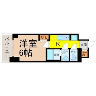プレサンスTHE大須観音【10階】の間取り