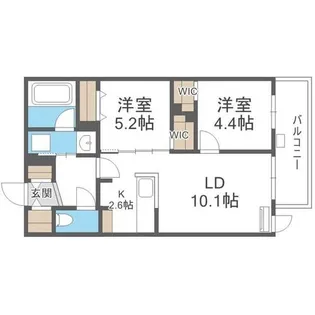 Leialii511【4階】の間取り