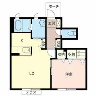 サンプレジール【1階】の間取り