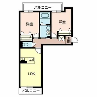 グレース【0305号室】の間取り