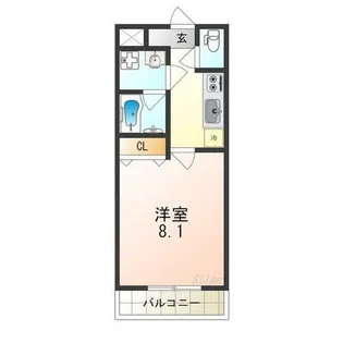 フジパレス浜寺サウスⅢ番館【1階】の間取り