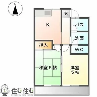 コーポ石川Ⅱ【0103号室】の間取り