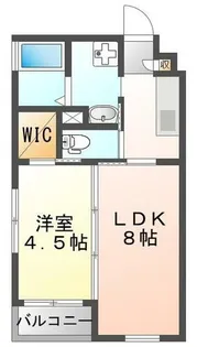 Neo Smart 古川橋【1階】の間取り