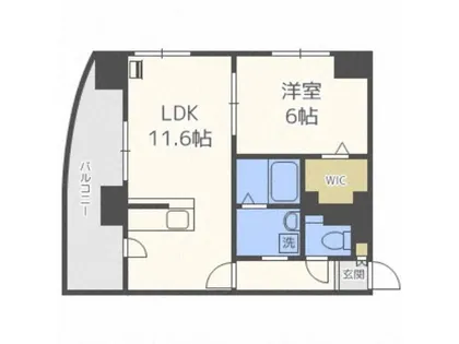 ニューライフサッポロ【4階】の間取り