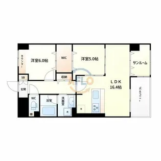 Stella【3階】の間取り