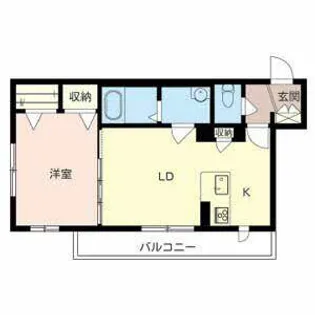 シャーメゾン プアローズ【0303号室】の間取り