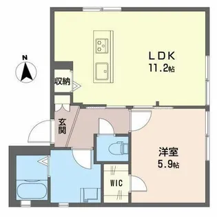 グレース王子【0101号室】の間取り