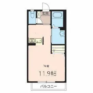 アヴニールII【0202号室】の間取り