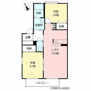 エトワールI ♯【2階】の間取り