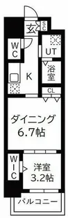 メイクス大阪鶴見【2階】の間取り