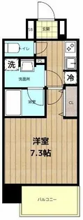 ララプレイス梅田東シエスタ【10階】の間取り