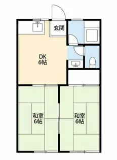 フォーブル大宗A【2階】の間取り