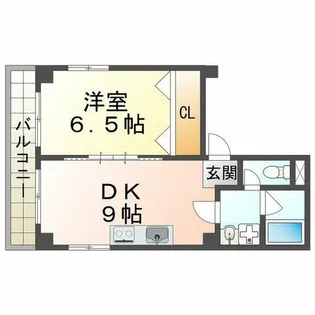 ポコアポコ塩屋OCEAN【4階】の間取り