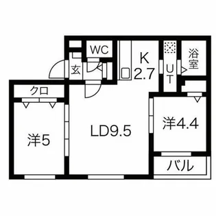 サンステージ宮の沢ST【4階】の間取り