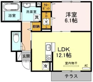 Dear Court【1階】の間取り