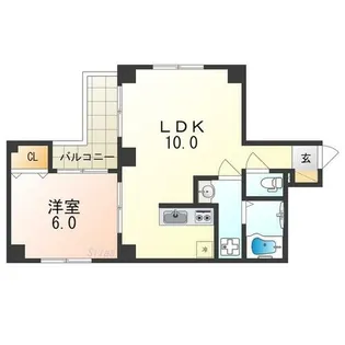 大阪府堺市堺区戎之町西1丁【マンション】の間取り
