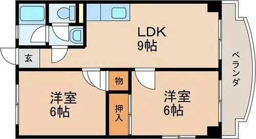マルトウビル【2階】の間取り